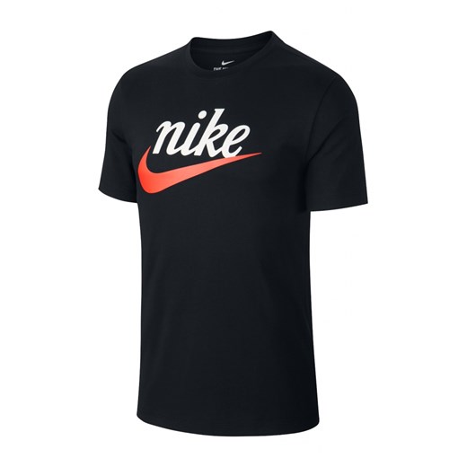 Koszulka sportowa Nike z napisami bawełniana 