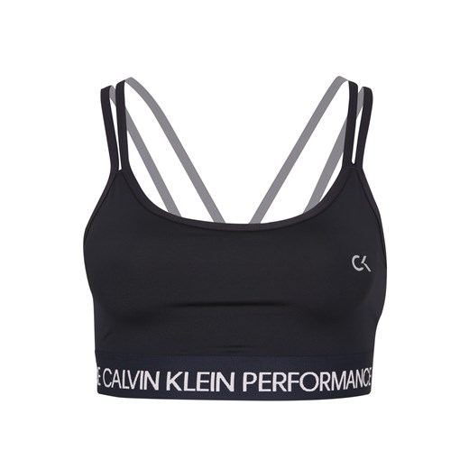 Biustonosz Calvin Klein z napisem w sportowym stylu 