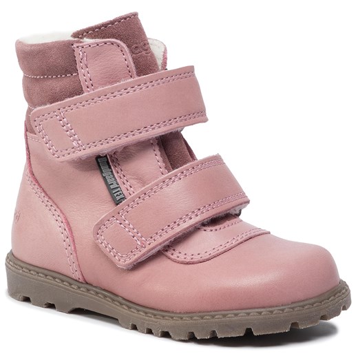 Buty zimowe dziecięce Bundgaard różowe trzewiki 