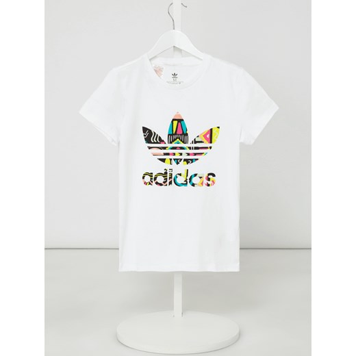 Bluzka dziewczęca Adidas Originals biała 