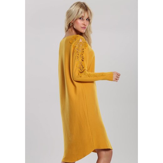 Żółta Sukienka Rhea  Renee M/L Renee odzież