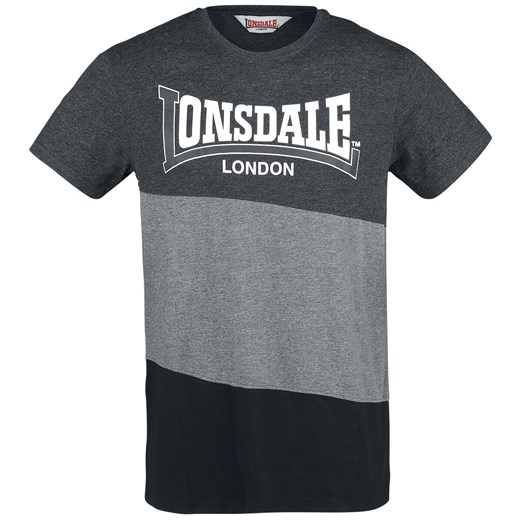 Lonsdale London - Walham - T-Shirt - szary/czarny  Lonsdale London XXL EMP