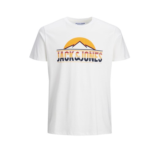 Biały t-shirt męski Jack & Jones 