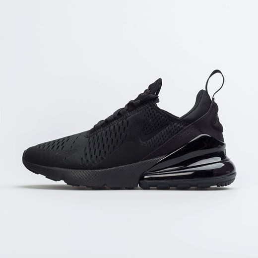 Buty sportowe damskie Nike dla biegaczy czarne gładkie wiązane 