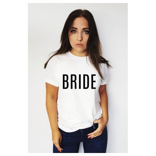 Koszulka Sizeme z napisem BRIDE