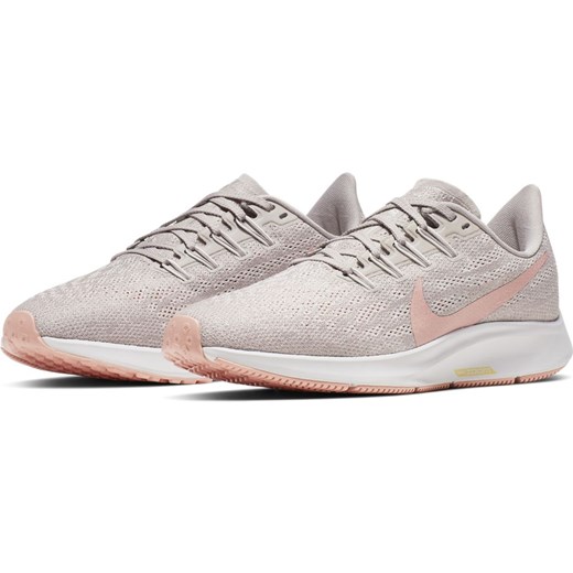 Buty sportowe damskie Nike do biegania zoom wiązane na Buty sportowe damskie Nike do biegania zoom na wiosnę bez