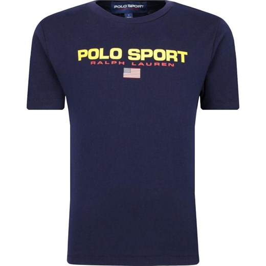 T-shirt chłopięce Polo Ralph Lauren z krótkimi rękawami z napisem 
