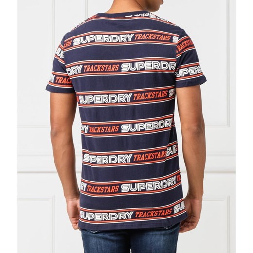 T-shirt męski Superdry wielokolorowy z krótkim rękawem 