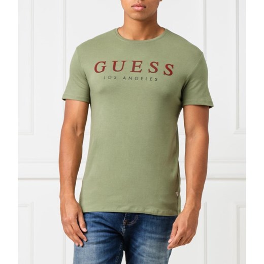 T-shirt męski Guess Jeans z krótkim rękawem 