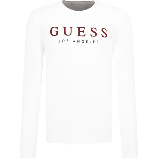 T-shirt męski Guess Jeans z długim rękawem 