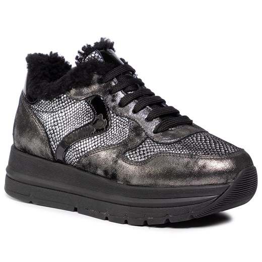 Sneakersy VOILE BLANCHE - Maran Fur 0012014296.03.1A21 Argento/F.Do Nero  Voile Blanche 41 eobuwie.pl