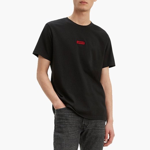 Levi's t-shirt męski czarny z krótkim rękawem 