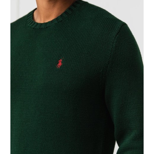 Sweter męski zielony Polo Ralph Lauren 
