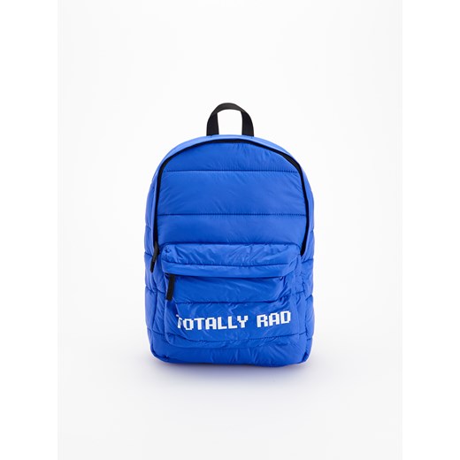Reserved - Pikowany plecak - Niebieski  Reserved One Size 