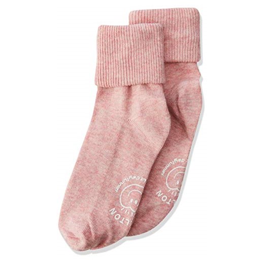 Melton dziewczęce skarpety ABS-Babysocken - Melange colours skarpety, per pack różowe (róża 509), 27-30 (rozmiar producenta: 27-30)