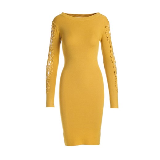 Żółta Sukienka Oriana  Renee M/L Renee odzież