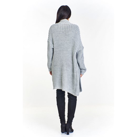 Długi sweter o grubym splocie Ardi  M ptakmoda.com
