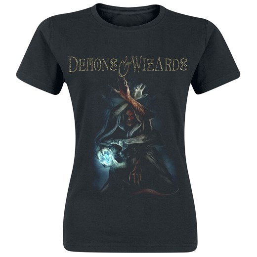 Demons &amp; Wizards - Wizard - T-Shirt - czarny  Demons & Wizards XL EMP
