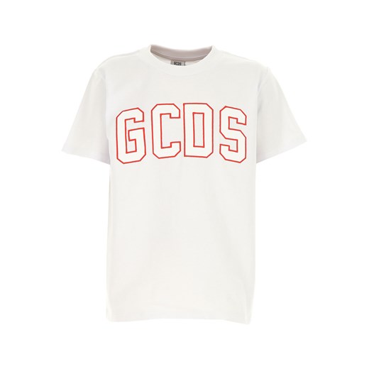 GCDS Koszulka Dziecięca dla Chłopców Na Wyprzedaży, biały, Bawełna, 2019, 10Y 6Y 8Y