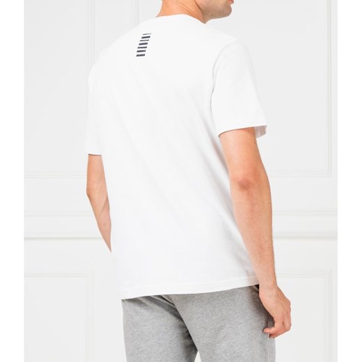 T-shirt męski biały Emporio Armani casualowy 