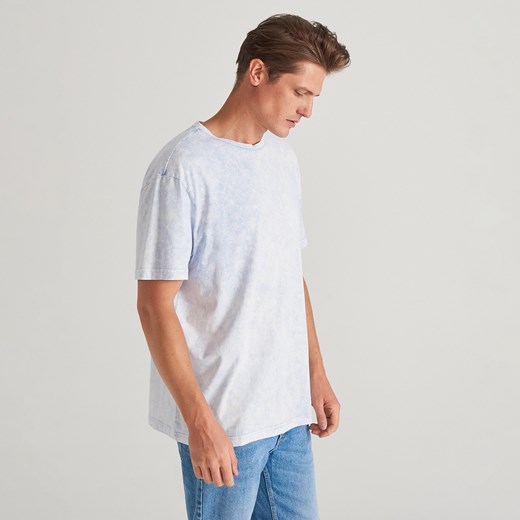 T-shirt męski Reserved biały 