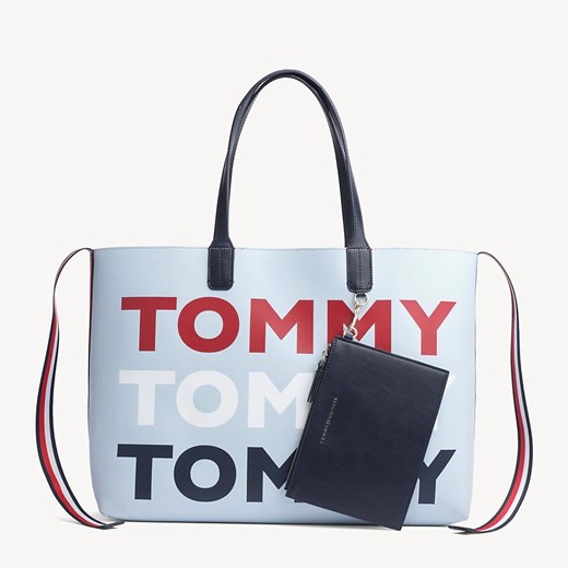 Shopper bag Tommy Hilfiger duża młodzieżowa 