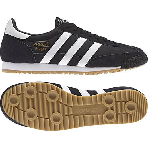 Buty sportowe męskie Adidas dragon czarne wiązane