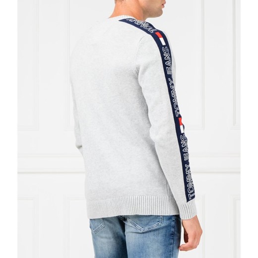 Sweter męski Tommy Jeans casual biały 