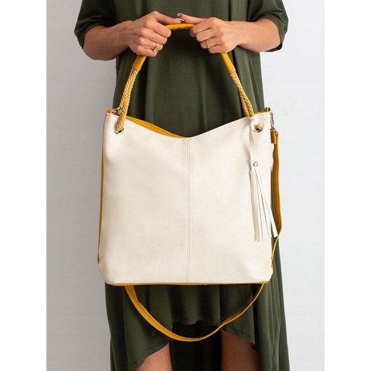 Shopper bag ze skóry ekologicznej na ramię matowa 