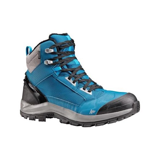 Buty turystyczne zimowe SH520 x-warm mid męskie niebieskie