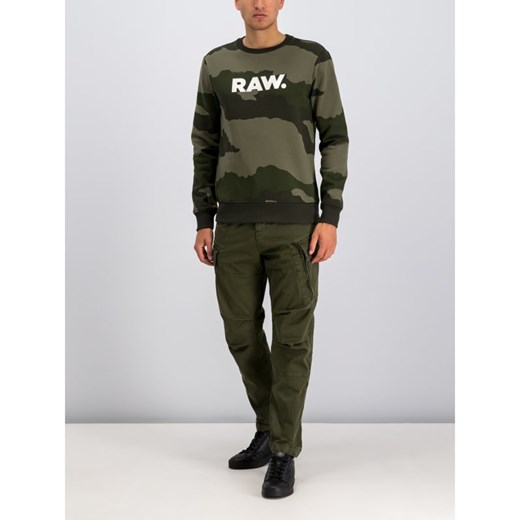 Bluza męska G-Star Raw w wojskowym stylu 
