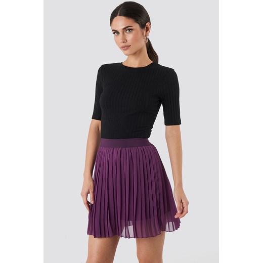 NA-KD Mini Pleated Skirt - Purple  NA-KD S 
