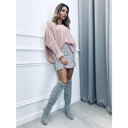 SWETER NEW OVERSIZE LOU PINK Kenza.pl  uniwersalny 