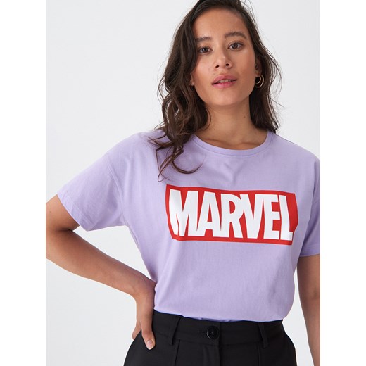 House - Koszulka z nadrukiem Marvel - Fioletowy  House XS 