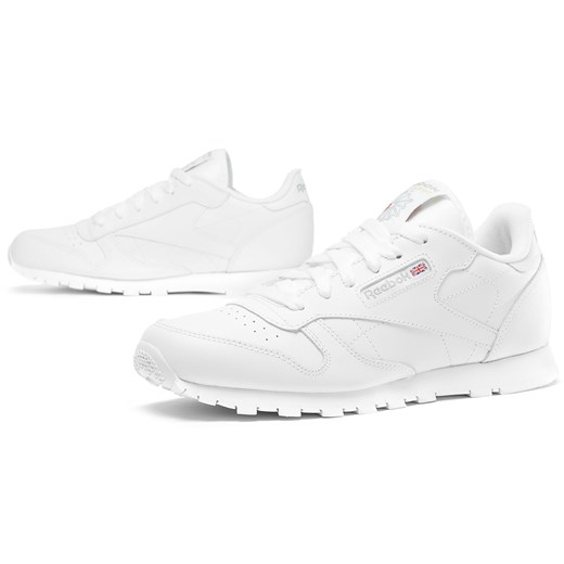 Buty sportowe damskie Reebok sznurowane skórzane