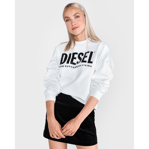 Diesel F-Ang Bluza S Biały Diesel  S BIBLOO