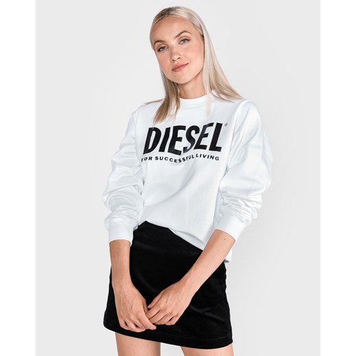 Diesel F-Ang Bluza S Biały Diesel S BIBLOO