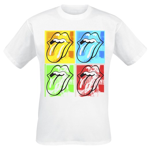 The Rolling Stones - 4 Square - T-Shirt - biały The Rolling Stones  L EMP