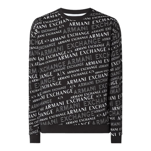Bluza z wzorem z logo  Armani XL Peek&Cloppenburg 
