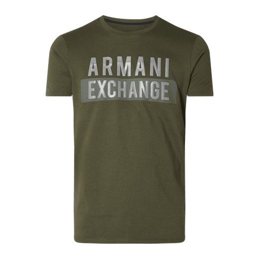 T-shirt z nadrukiem z logo  Armani XL Peek&Cloppenburg 