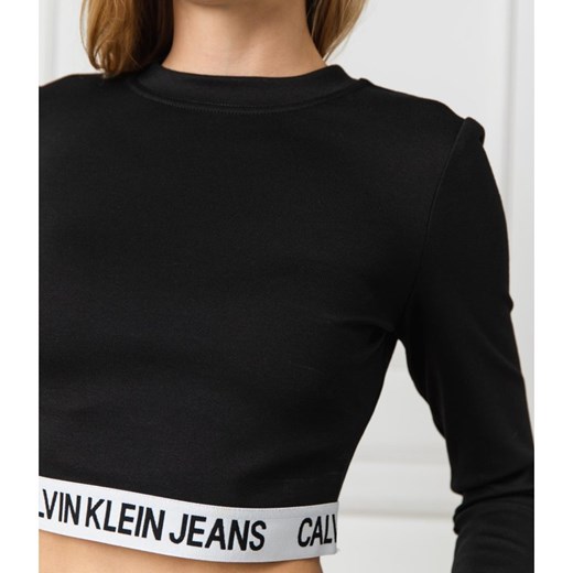 Bluzka damska Calvin Klein z długim rękawem 