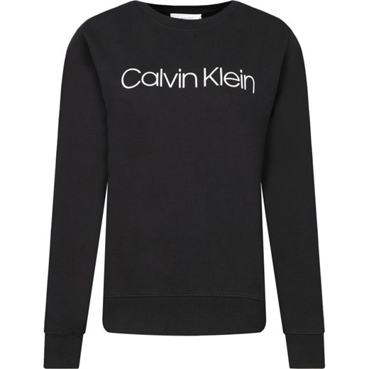 Bluza damska Calvin Klein z napisem krótka 