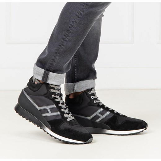 Hogan Skórzane sneakersy SFUMATURA Hogan 41 Gomez Fashion Store