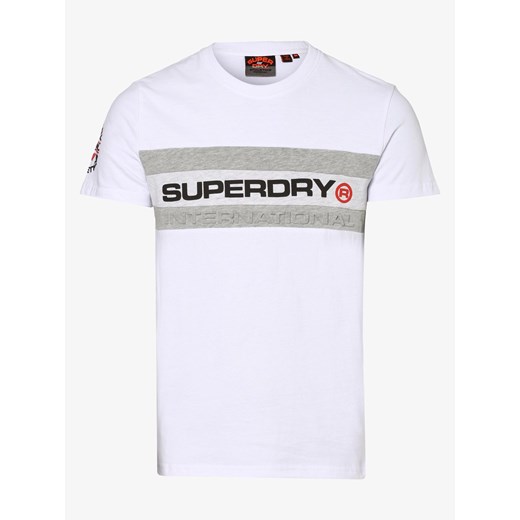 Superdry - T-shirt męski, biały  Superdry XL vangraaf