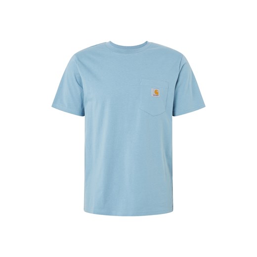 T-shirt męski Carhartt Wip jerseyowy z krótkim rękawem bez wzorów 