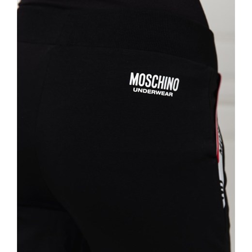 Spodnie damskie czarne Moschino Underwear sportowe 