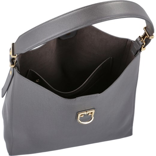 Shopper bag Furla duża bez dodatków na ramię matowa 