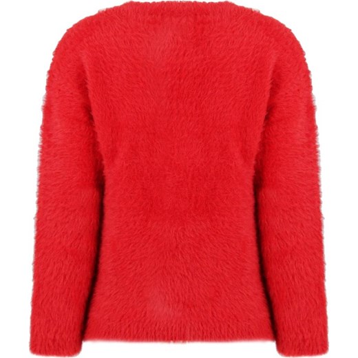 Sweter dziewczęcy czerwony Guess 