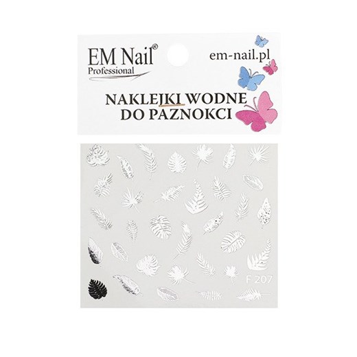 Naklejki wodne do paznokci Em Nail Professional  uniwersalny em-nail.pl