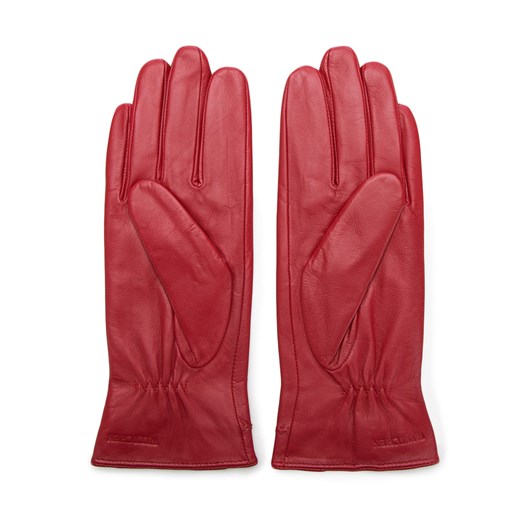 Rękawiczki czerwone Wittchen eleganckie 